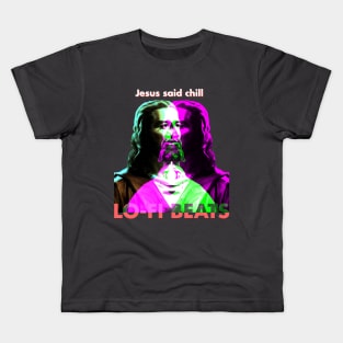 Jesus Said Lo-Fi Hip Hop Radio Kids T-Shirt